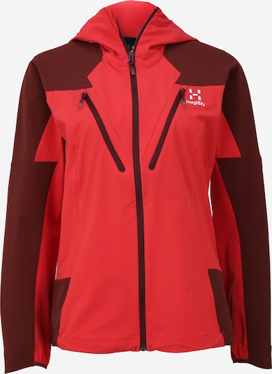 Haglöfs Outdoor Jacket 'Tegus' in Red / Wine red, Item view