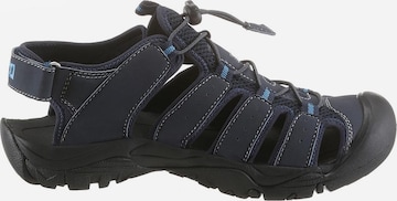 LICO Hiking Sandals 'Manchester' in Blue