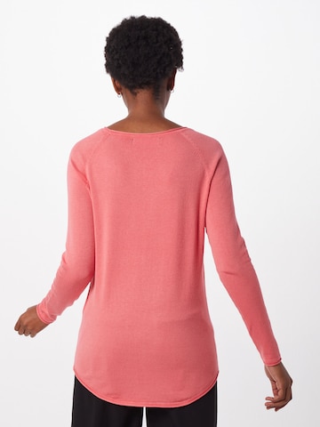 Pull-over VERO MODA en rose : derrière