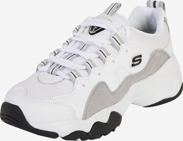 SKECHERS Sneakers laag in Wit: voorkant