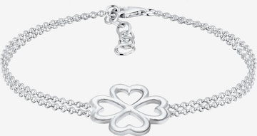 ELLI Bracelet 'Kleeblatt' in Silver: front