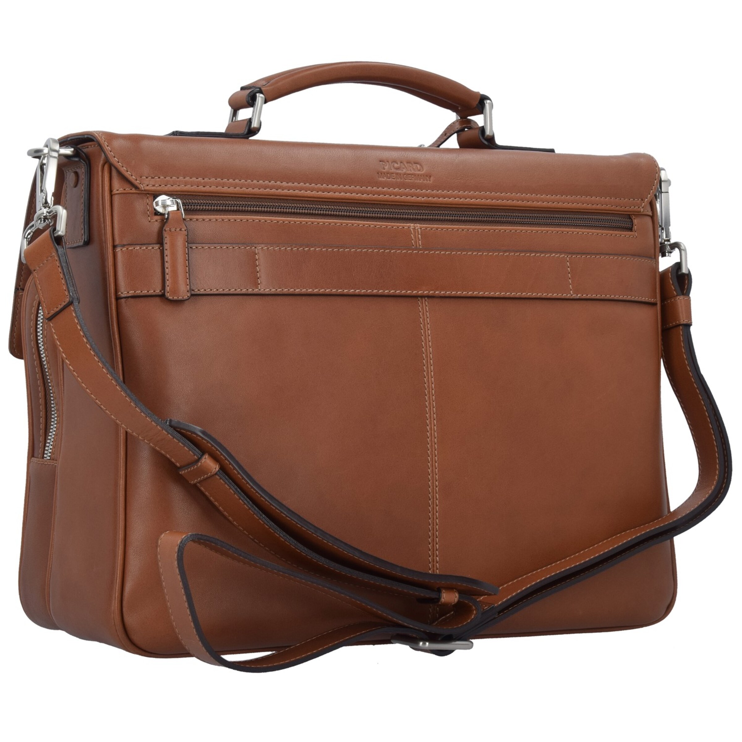 Picard Aktentas 'Authentic' in Bruin