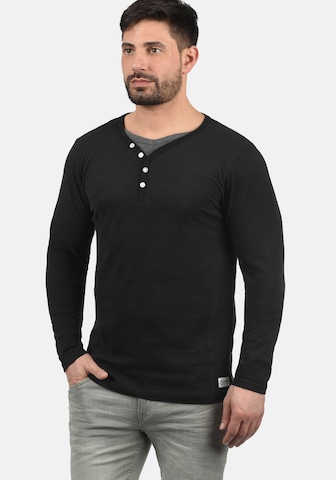 Maglietta 'Doriano' di !Solid in nero: frontale