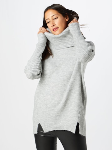 Pull-over oversize 'Franka' ABOUT YOU en gris : devant