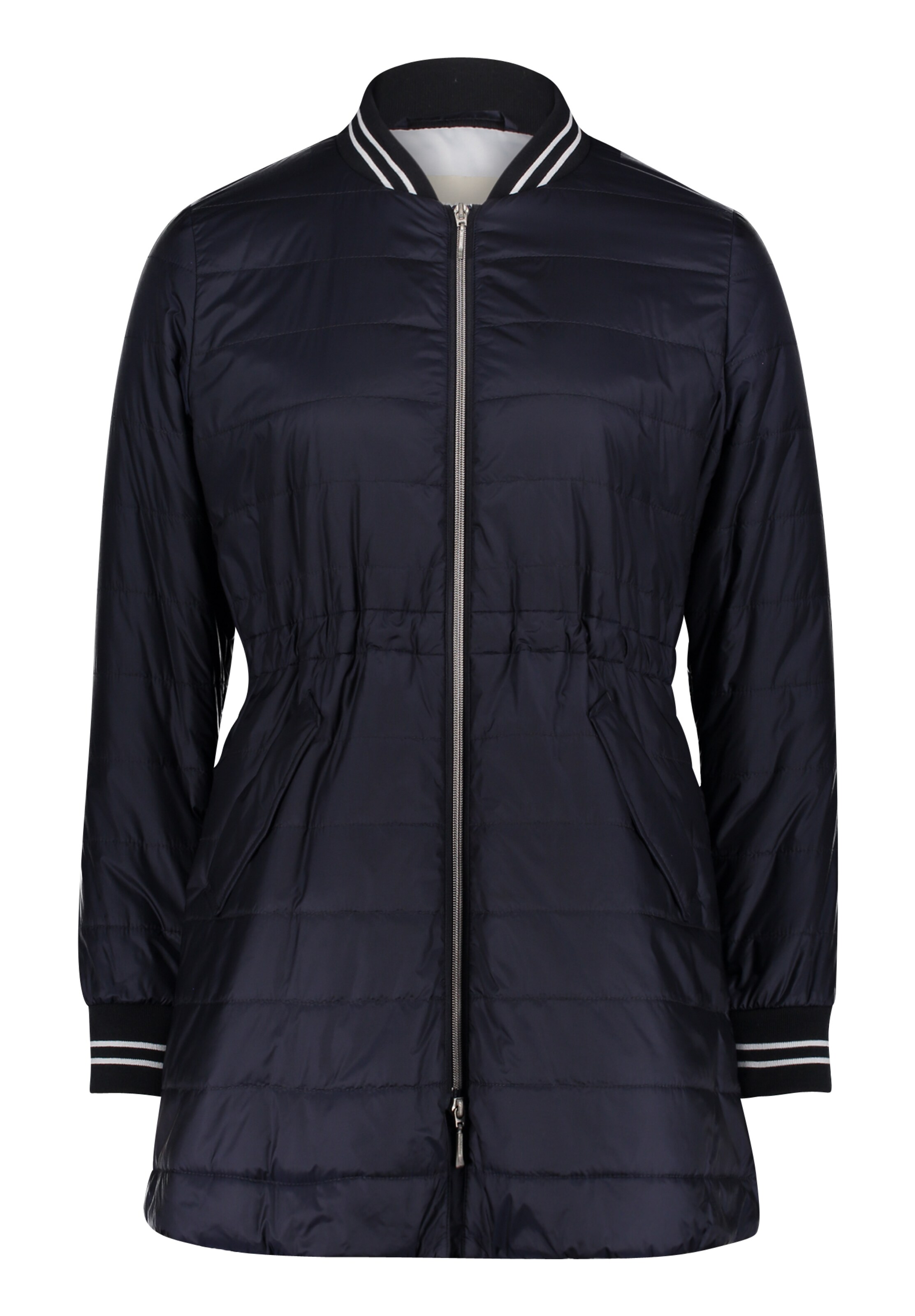 Amber & June - Tussenjas in de kleur Navy