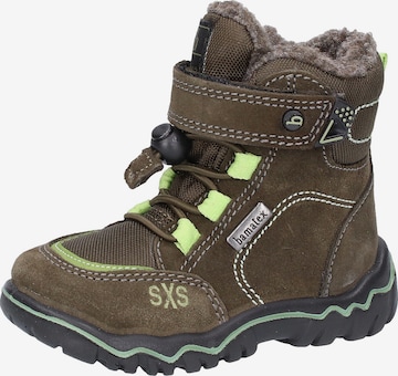 Bama Boots in Green: front