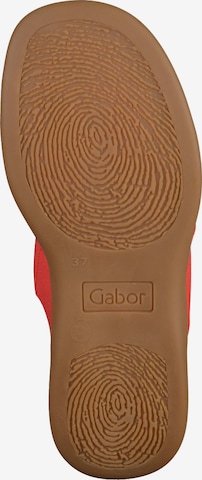 GABOR Pantolette in Rot