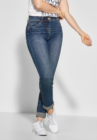 CECIL Jeans 'Toronto' in Blauw: voorkant