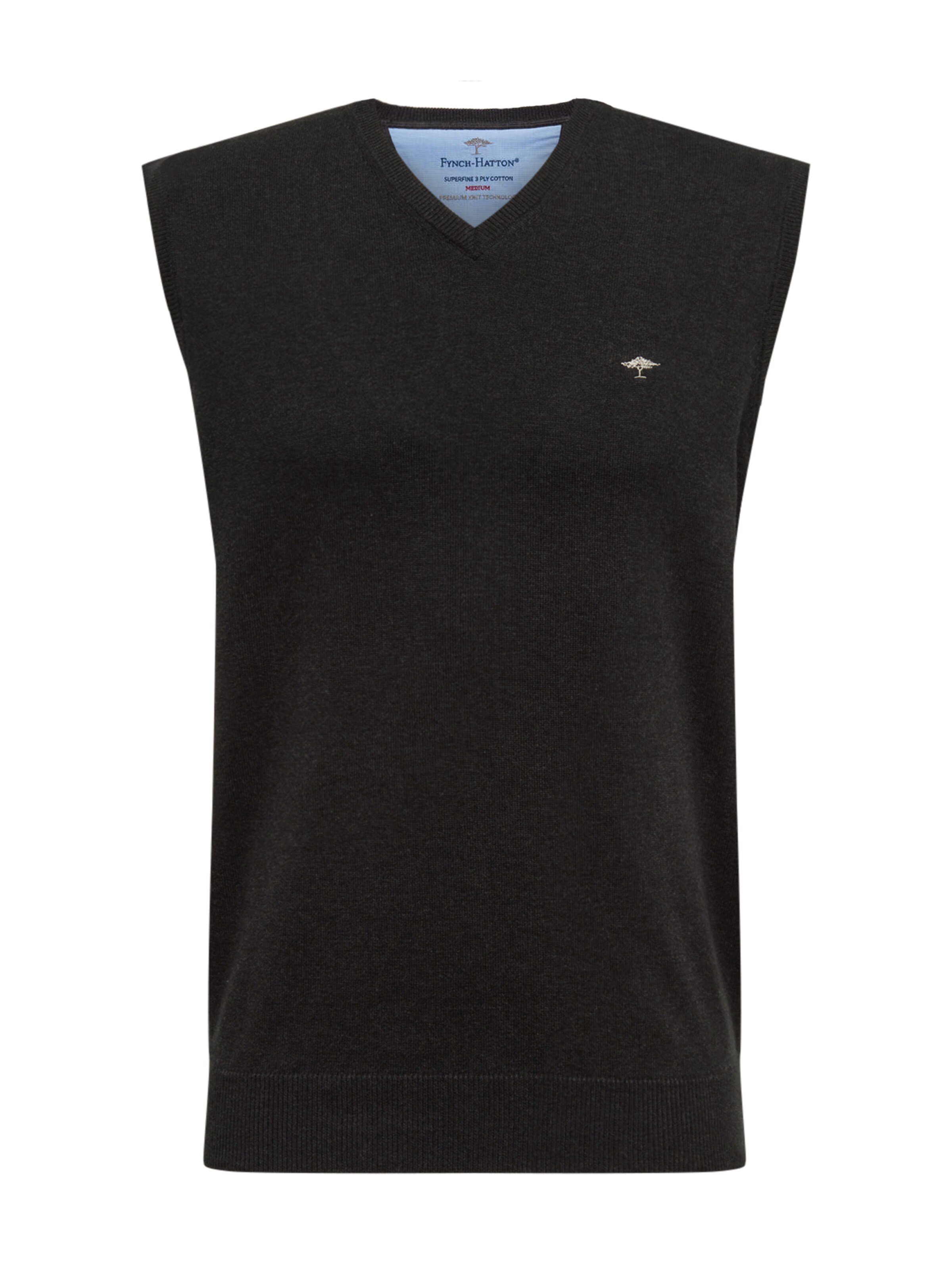 FYNCH-HATTON - Spencer in de kleur Donkergrijs