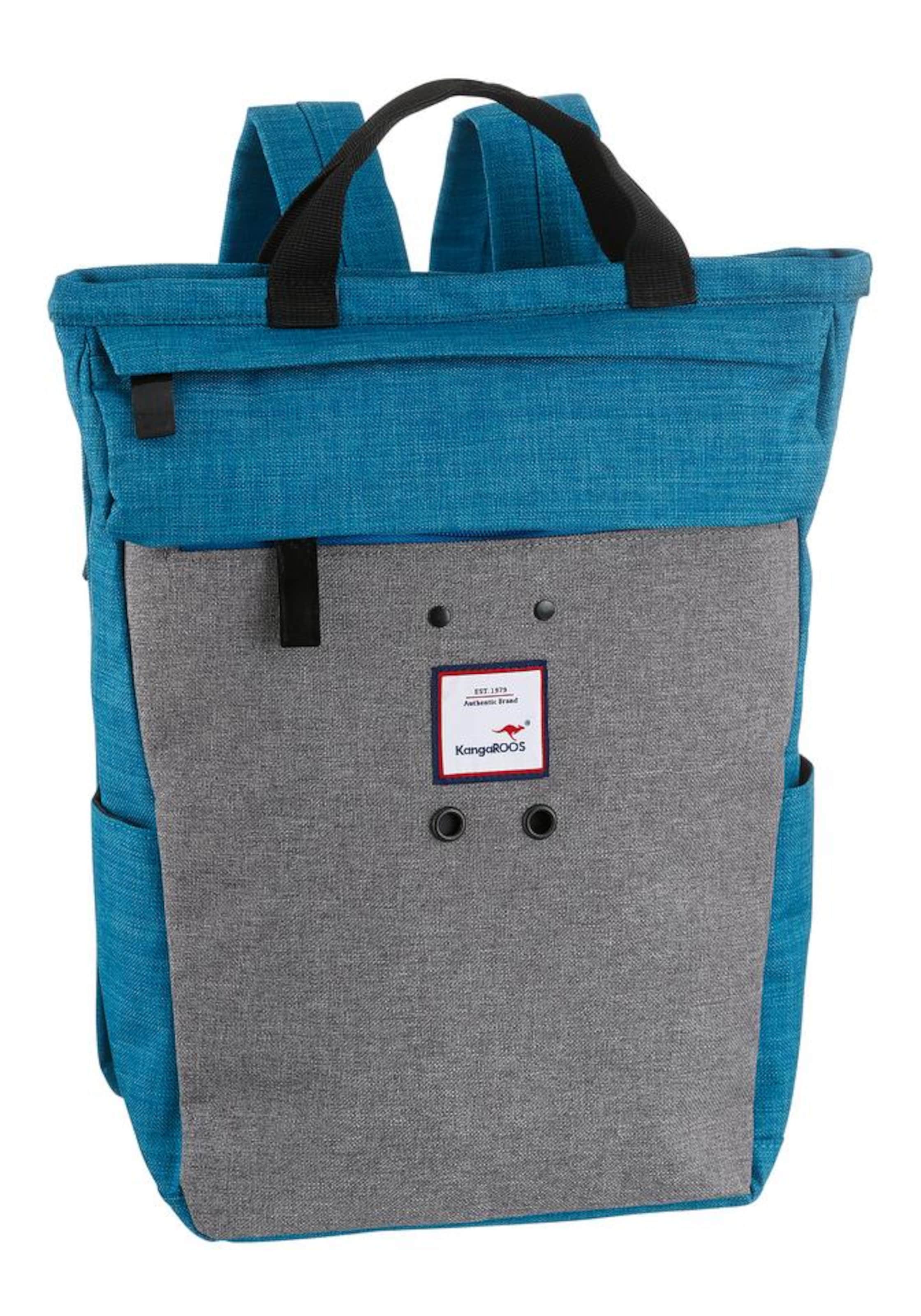 KangaROOS Cityrucksack in Grün: Vorderseite