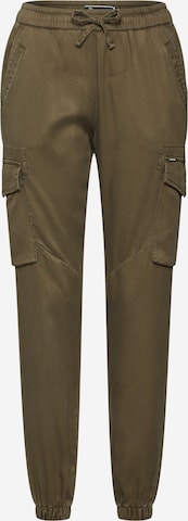 Effilé Pantalon cargo 'Lux Utility' Superdry en vert : devant