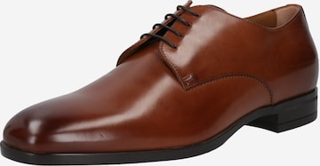 BOSS Orange Lace-Up Shoes 'Kensington' in Brown: front