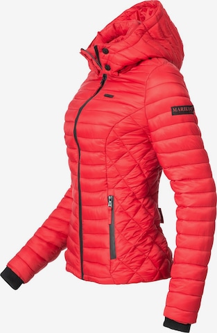 MARIKOO Between-Season Jacket 'Samtpfote' in Red