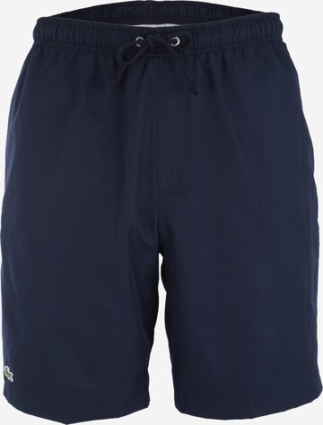 Lacoste Sport Regular Workout Pants in Blue: front