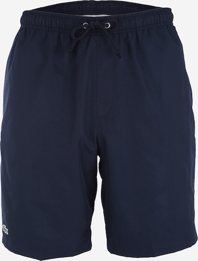 Pantaloni sport Lacoste Sport pe albastru noapte / verde deschis / roși aprins / alb, Vizualizare produs