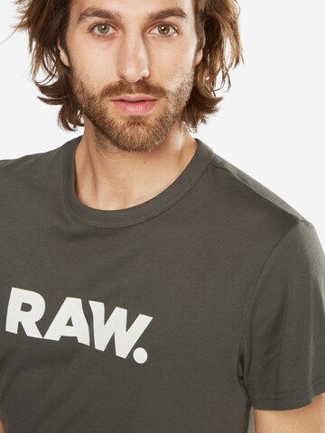 G-Star RAW T-Shirt 'Holorn r t s/s' in Grün