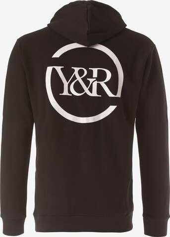 Young & Reckless Pullover 'Circle Up' in Schwarz