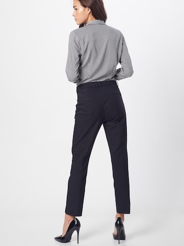 InWear Slim fit Pleat-Front Pants 'Zella' in Black