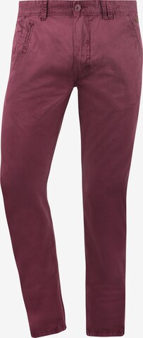 BLEND Chino Pants 'Tromp' in Red: front