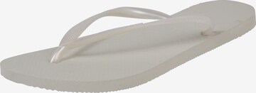 Tongs HAVAIANAS en blanc