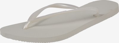 Flip-flops HAVAIANAS pe alb, Vizualizare produs