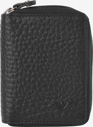 VOi Wallet 'Manu' in Black: front