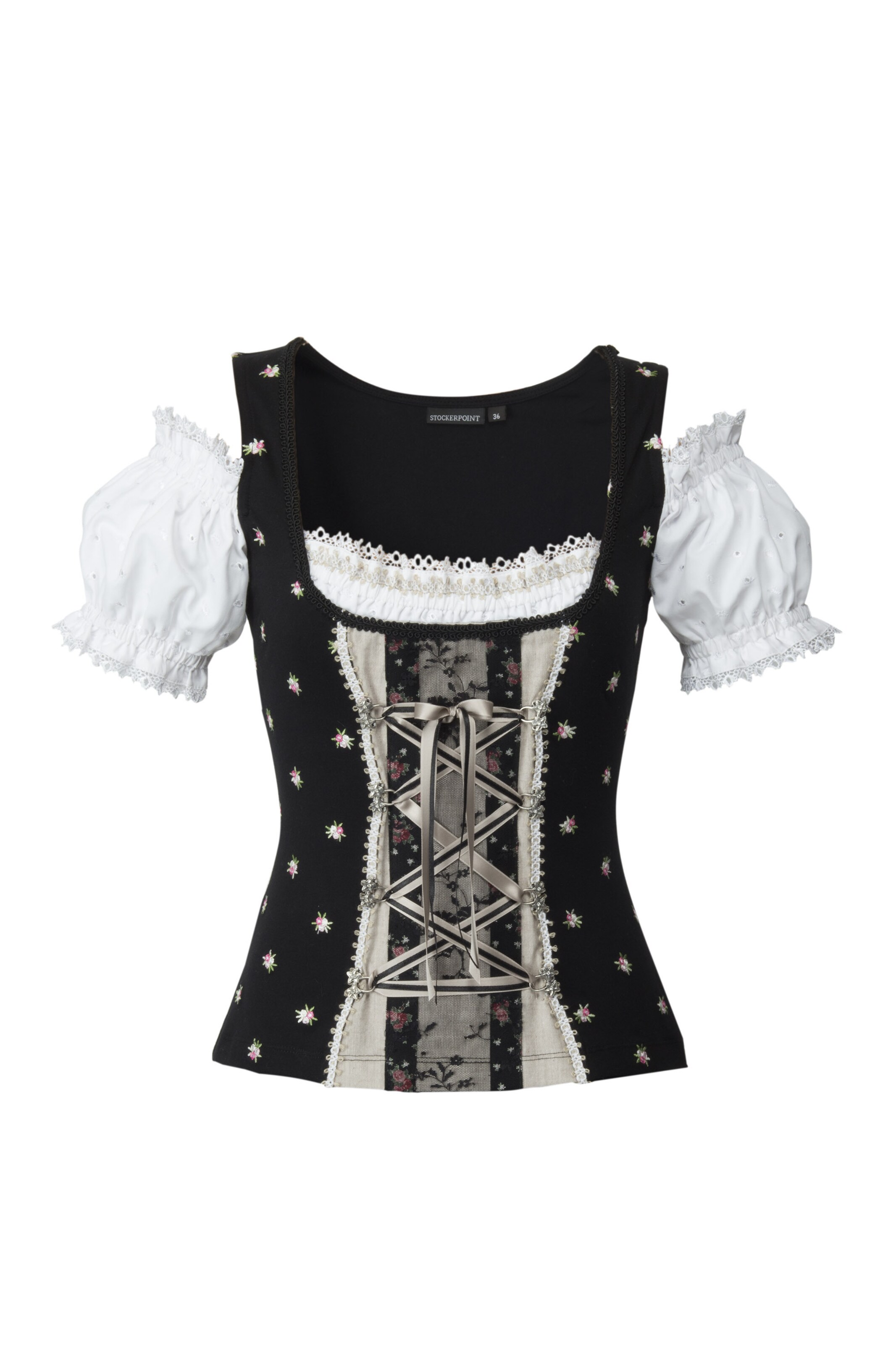 STOCKERPOINT - Shirt 'Siena' in schwarz