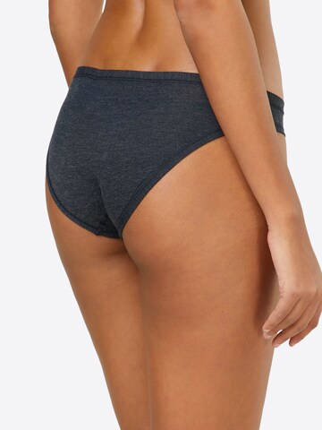 Slip SCHIESSER en bleu : derrière