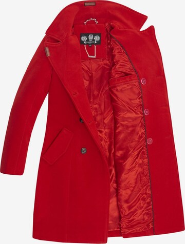 Manteau mi-saison 'Nanakoo' MARIKOO en rouge