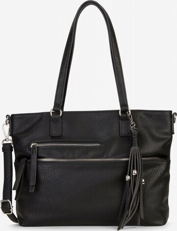 TAMARIS Shopper 'Adele' in Black: front