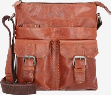 Pride and Soul Crossbody Bag in Brown: front