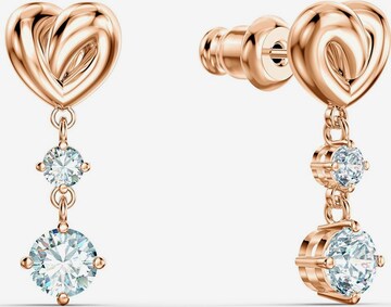 Swarovski Earrings 'Lifelong Heart' in Gold