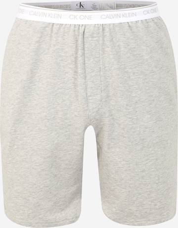 Calvin Klein Underwear Панталон пижама в сиво: отпред