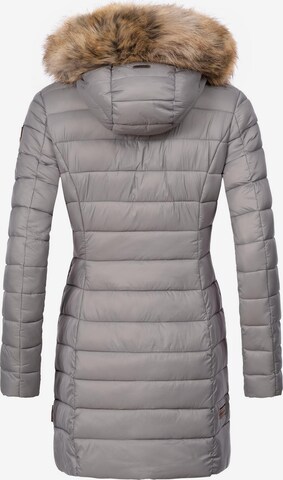 MARIKOO Winter Coat 'Rose' in Grey