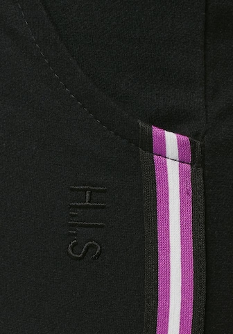 Pantalon de pyjama H.I.S en noir