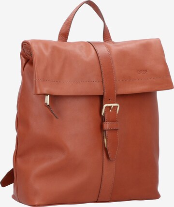 BREE Rucksack 'Stockholm 13' in Braun