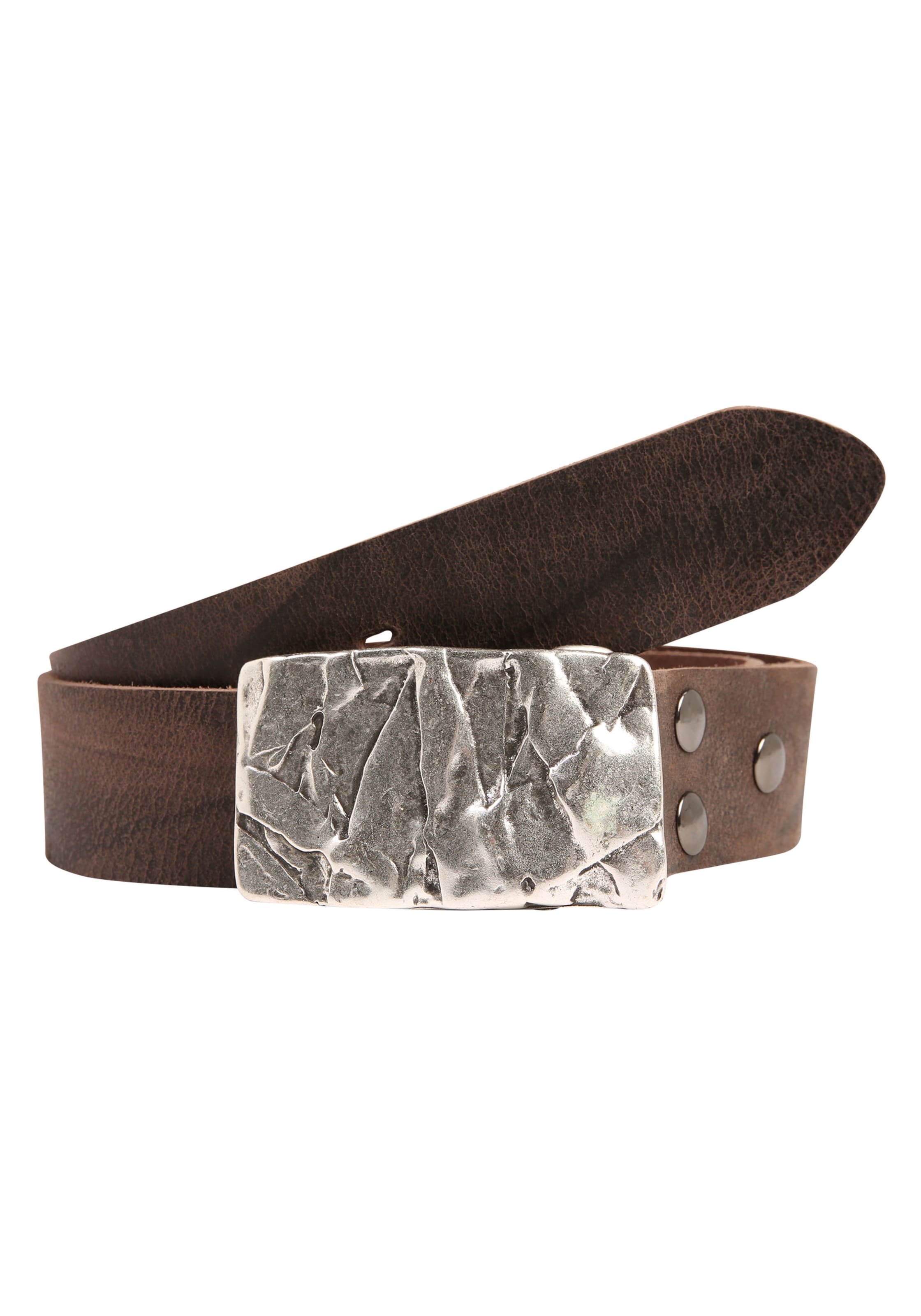 RETTUNGSRING by showroom 019° Belt in Brown: front