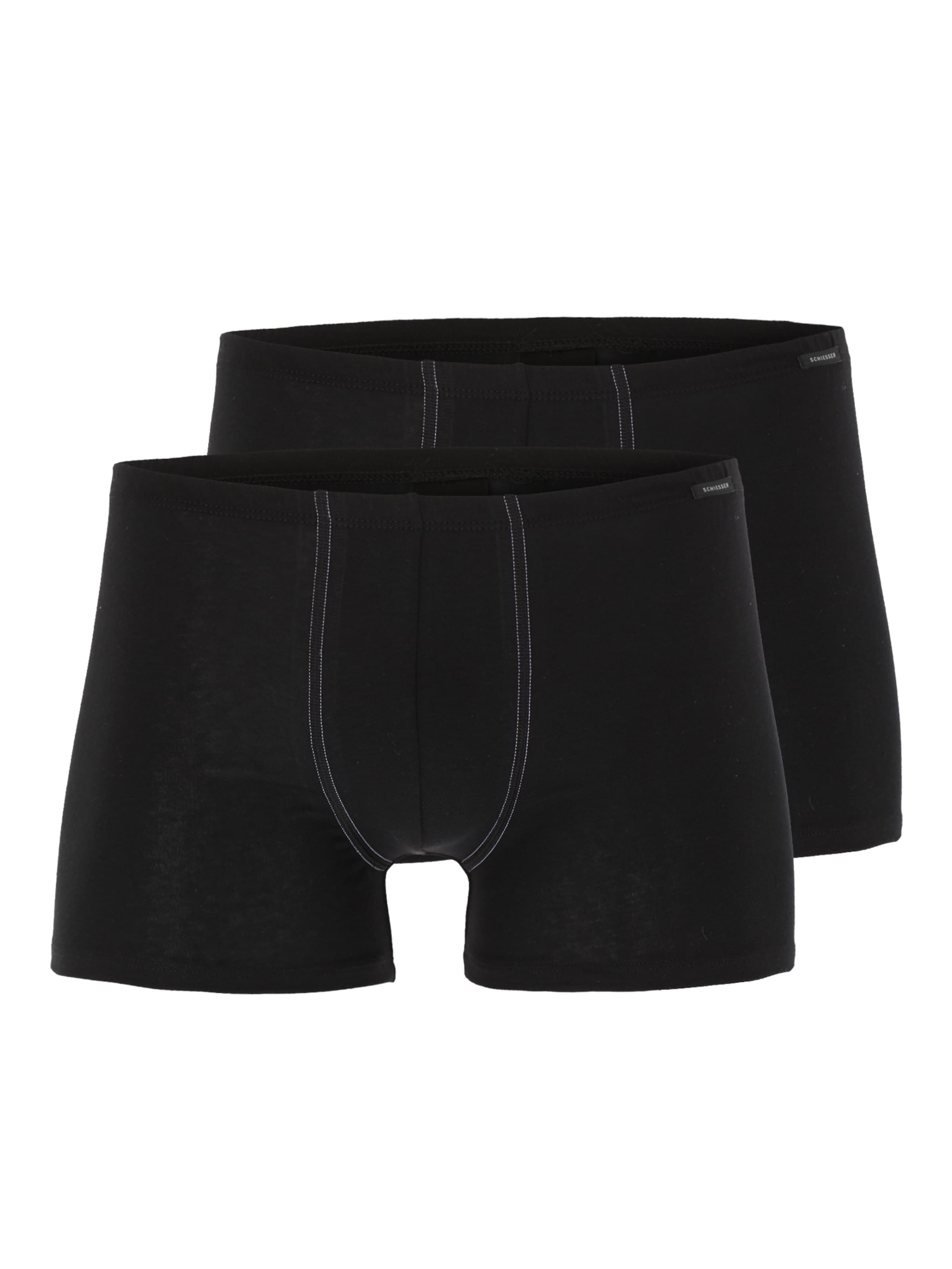 Boxer di SCHIESSER in nero: frontale