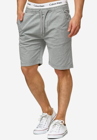 INDICODE JEANS Regular Shorts 'Kelowna' in Grau