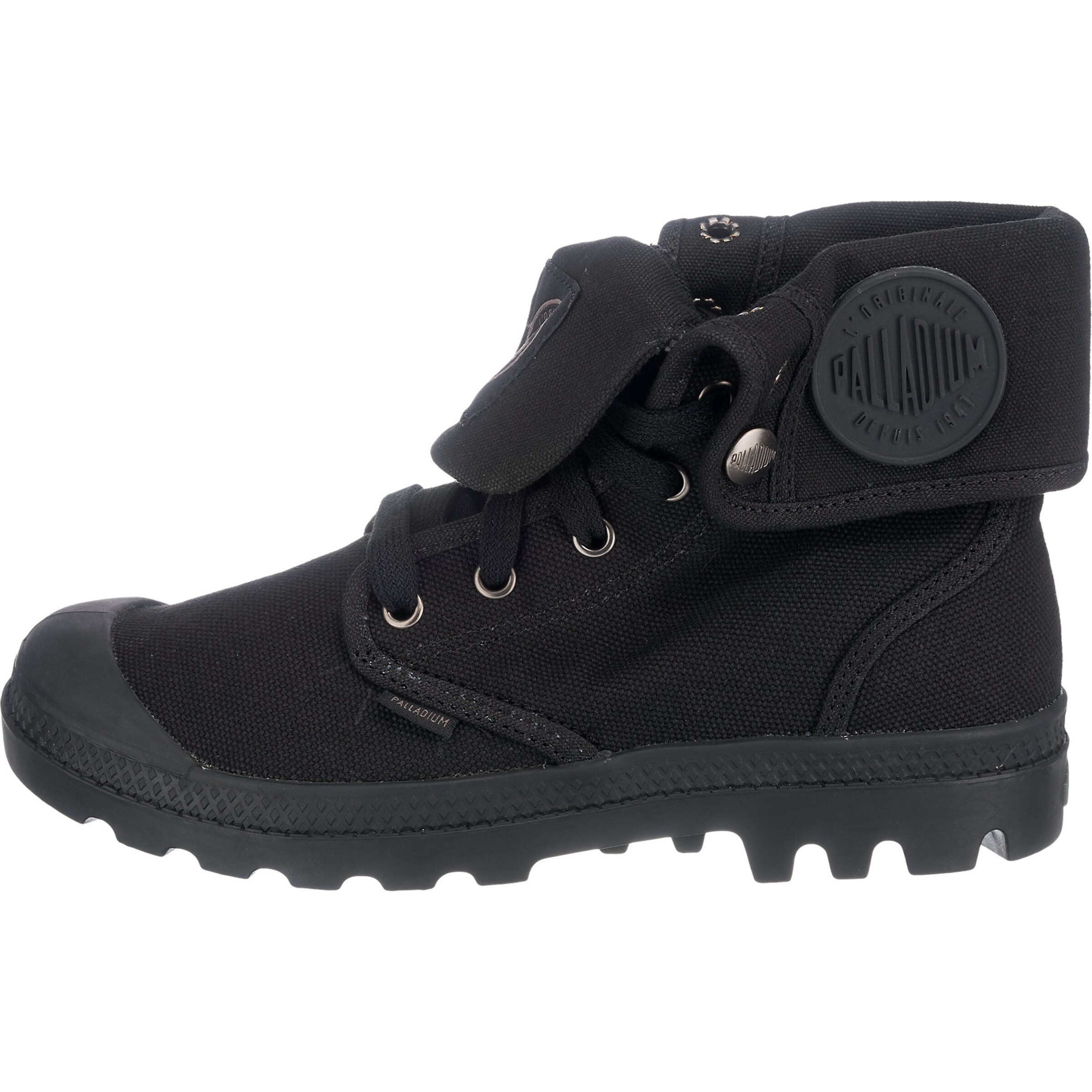 Palladium Schnürstiefelette 'Baggy' in Schwarz