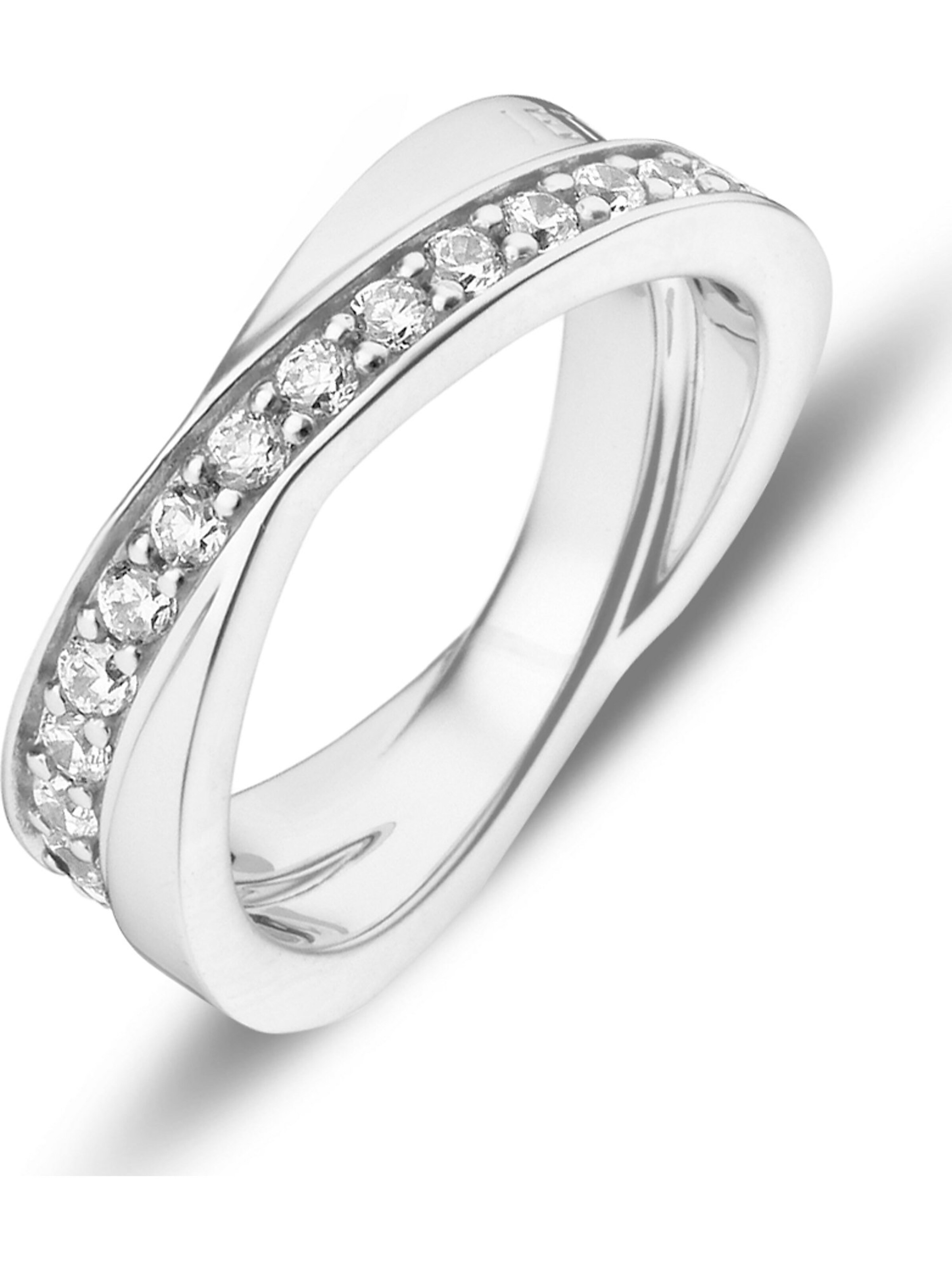JETTE Ring 'Wrapping II' in Silber