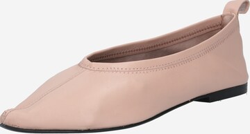 NA-KD Ballet Flats 'Pointy' in Pink: front