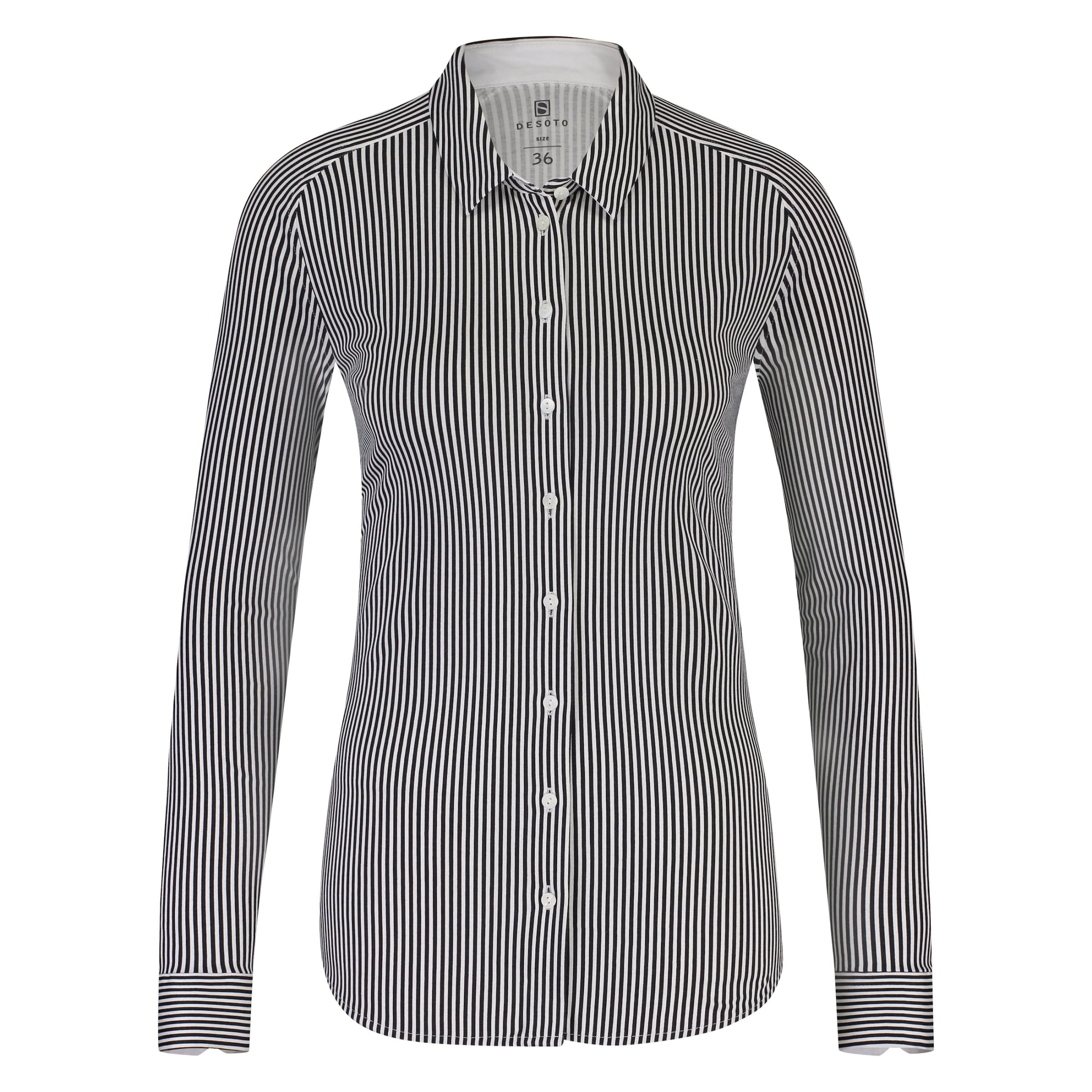 DESOTO Blouse in Zwart: voorkant