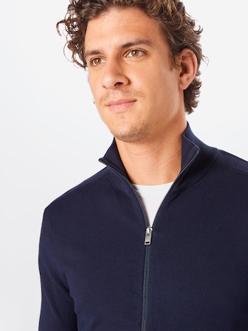 Coupe regular Vestes en maille 'Berg' SELECTED HOMME en bleu