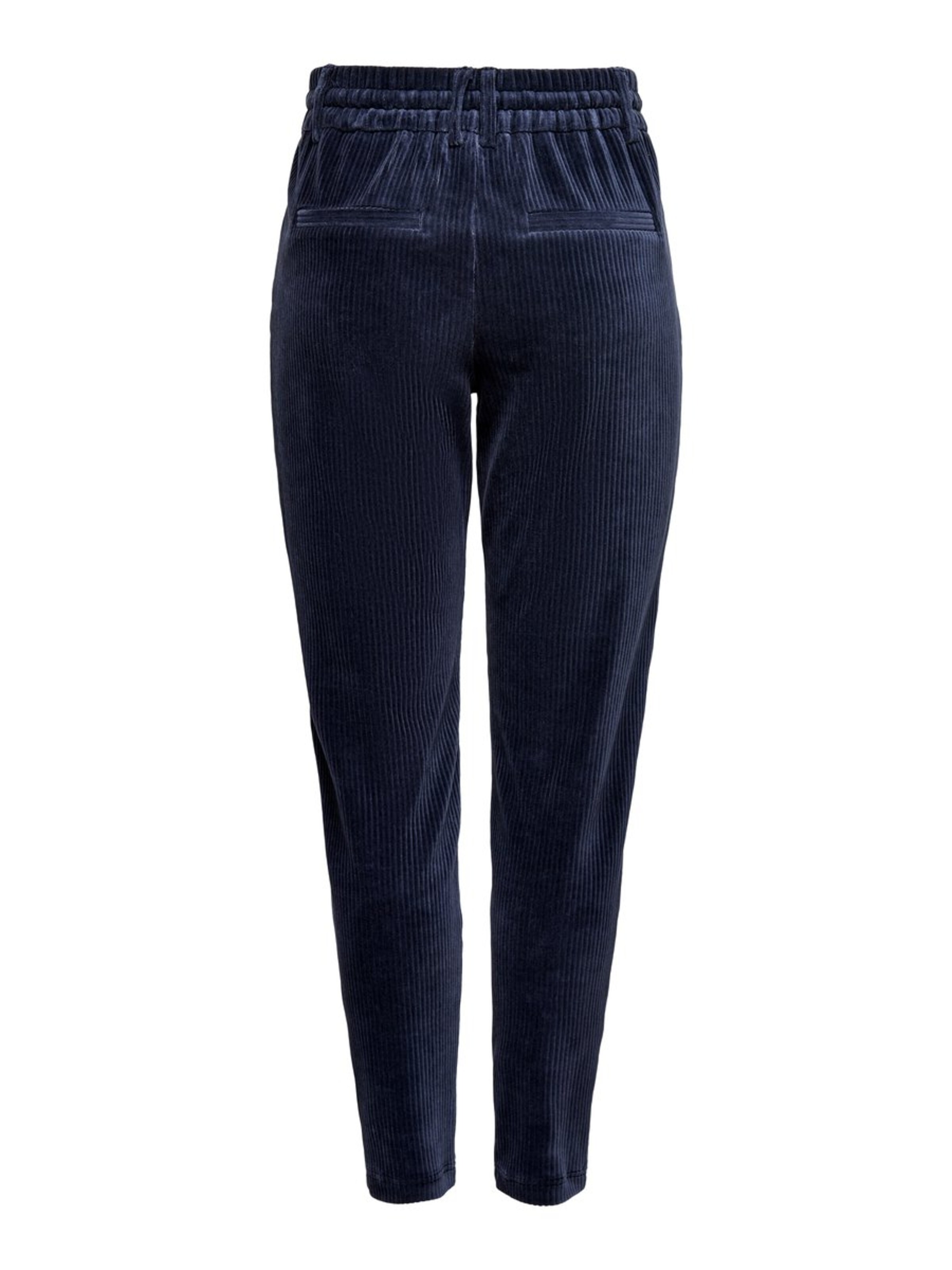 ONLY Конический (Tapered) Брюки со складками 'POPTRASH-PING PONG' в Синий