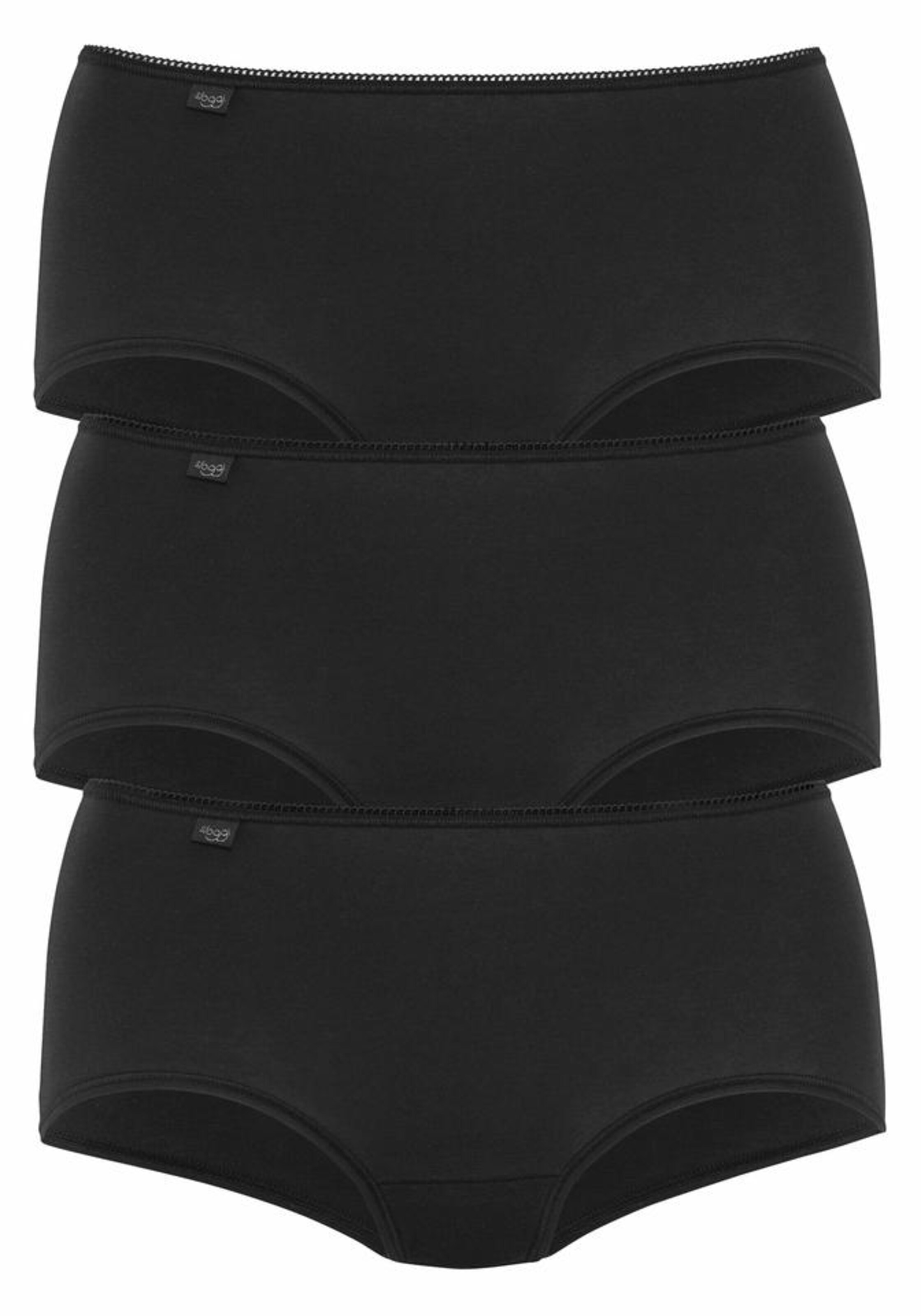 melns SLOGGI Biksītes: no priekšpuses