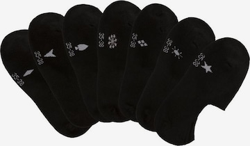 H.I.S - Calcetines invisibles en negro: frente