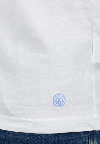 !Solid Shirt 'Sascha' in Weiß