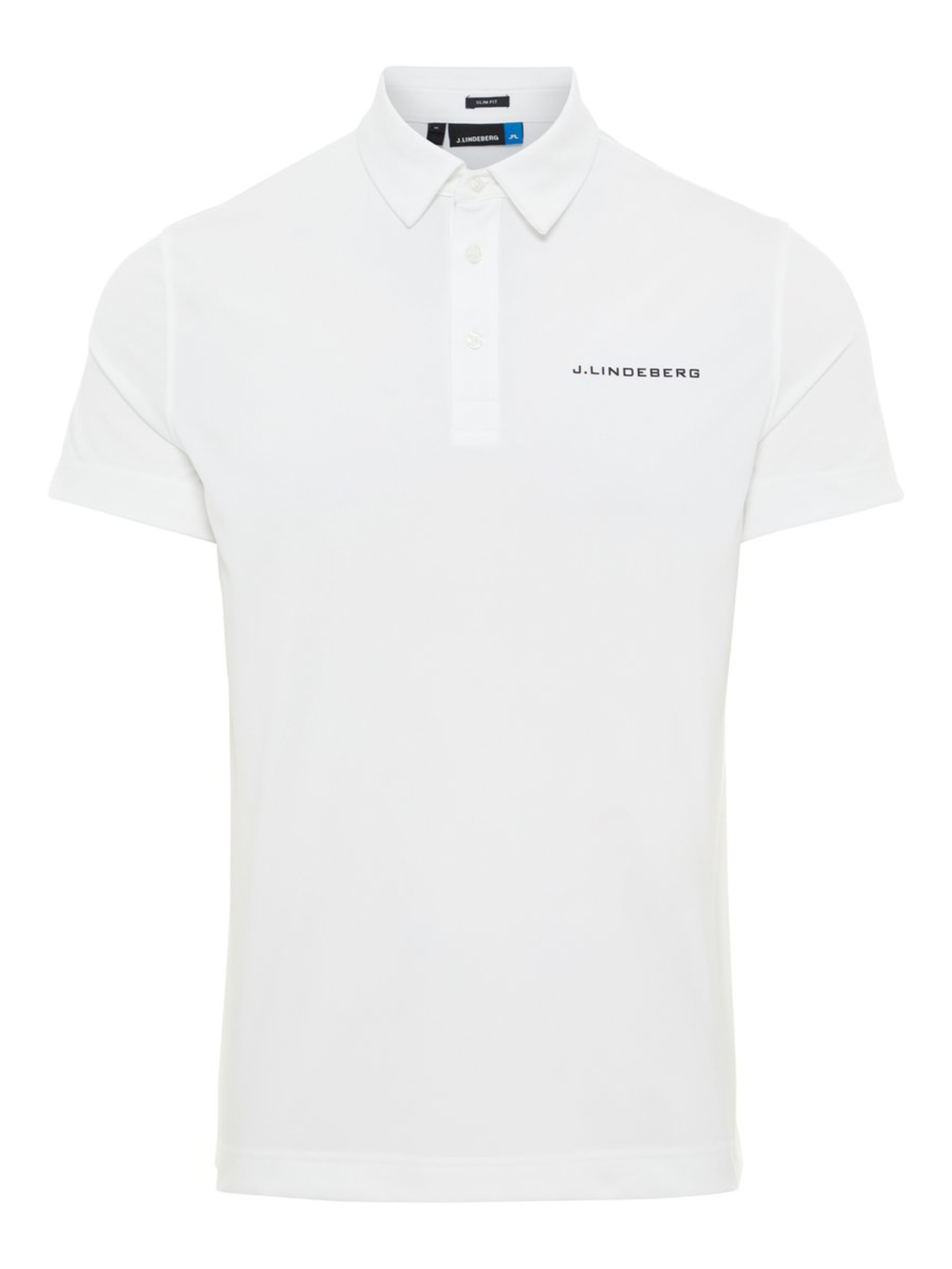 J.Lindeberg - Shirt 'Harry Slim Fit' in de kleur Wit