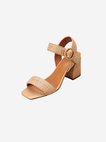 EDITED Sandals 'Indra' in Beige